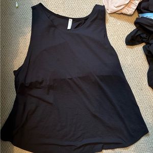 Free People black Workout Top